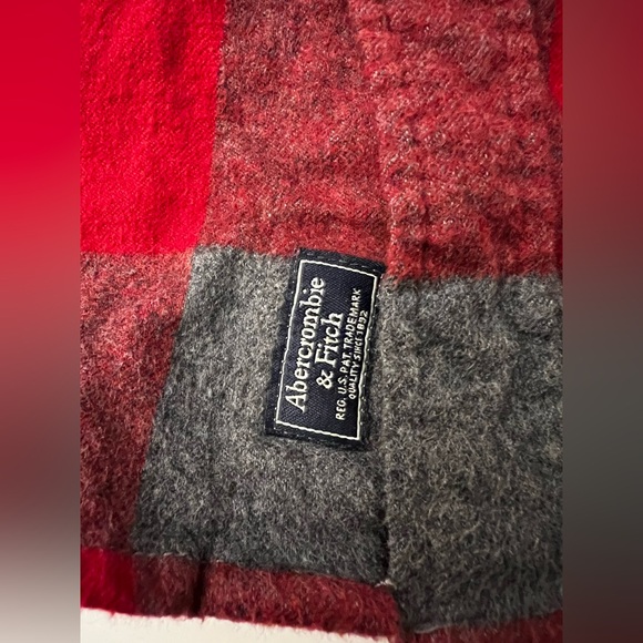 Abercrombie & Fitch Flannel Soft Button Down Shirt Long Sleeve Plaid Men L - Picture 3 of 8